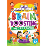 Little Masterminds: Brain Boosting Puzzles & Games Activity Book for Kids Age 4 and Up