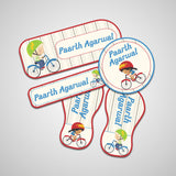 Mini Label Pack - Bicycle Boy