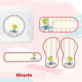 Mini Label Pack - Bicycle Boy