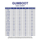 Blue Deer Flexible Rubber Rain Gumboots for Toddlers and Kids