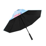 Blue Dino, Unique Mexican Hat Style Kids Umbrella