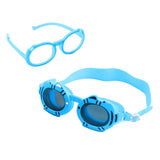 Blue Fish Dual Glass Frame Sun protection & Swimming Goggles for Kids, UV protected and Anti Fog