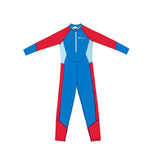 Blue & Red Full Length Swimwear for Teens & Adults with UPF 30+