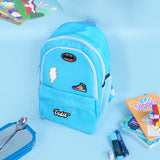 Motif Backpack - Blue