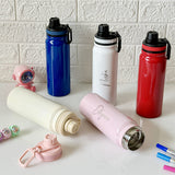 Steel Bottle 1 Litre - Red