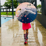 Bright Seagull, Chinese Canopy Style Rain and All season Umbrella