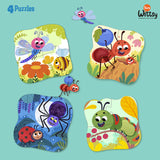 Feely Fun Jigsaw Puzzles- Busy Bugs