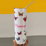 Skinny Tumbler - Butterfly