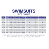 Green Color Block frock style Swimwear for Teens