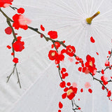 Cherry Blossom, Chinese Canopy Style Rain and All season Umbrella