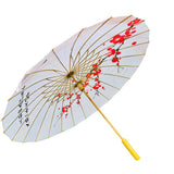 Cherry Blossom, Chinese Canopy Style Rain and All season Umbrella