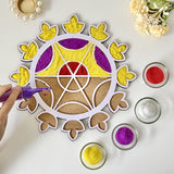 Large Rangoli Mat - Circle