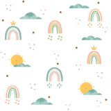 Organic Muslin Swaddles (Set of 2)- Horizon