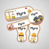 Mini Label Pack - Construction