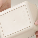 Cream 2pcs Bento Stainless Steel Lunch Box Container set with Lunch Bag