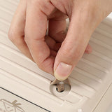 Cream 2pcs Bento Stainless Steel Lunch Box Container set with Lunch Bag