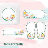 Mini Label Pack - Cute Dragonfly