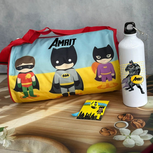 Rakhi Duffle Bag & Sipper Hamper - Batman – Popup Kids