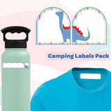 Camping Labels Pack - Dino