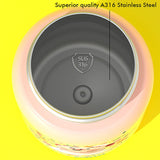 DIY sticker Pink Specsy Ted Kids Water Bottle, 500 ml