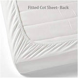 Organic Fitted Cot Sheet- Moon & Stars