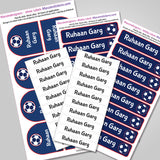 Camping Labels Pack - Football