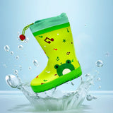 Happy Frog  Flexible Rubber Rain Gumboots for Toddlers and Kids