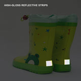 Happy Frog  Flexible Rubber Rain Gumboots for Toddlers and Kids