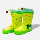 Happy Frog  Flexible Rubber Rain Gumboots for Toddlers and Kids