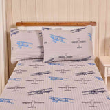 Fly Away with Me Space Grey Bed Spread Set