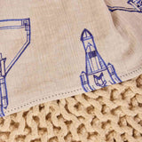 Fly Away With Me Light Muslin Blanket