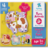 My First Touch & Feel Puzzles - Farm Animals