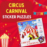 Educational Sticker Puzzle - Circus Carnival