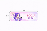 K-Pop Theme Name Stickers