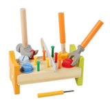 Wooden Tool Bench -Small 1 Set Nut Knock Dingta STEM Educational Toy