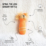 Simba, The Lion Sensory Rattle