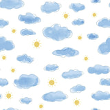 Cotton Nightsuit- Sun & Clouds