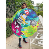 KellyJo & Starsy Rain & All Season Umbrella for Teens and Adults