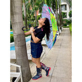 KellyJo & Starsy Rain & All Season Umbrella for Teens and Adults