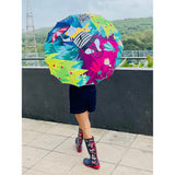 KellyJo & Starsy Small Rain & All Season Umbrella for Teens and Adults