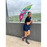 KellyJo & Starsy Small Rain & All Season Umbrella for Teens and Adults