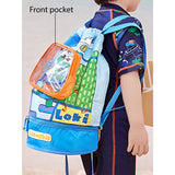 Kids Croc Face, Waterproof Swimming Bag/ Beach Bag