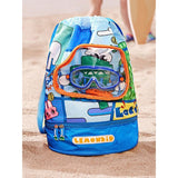 Kids Croc Face, Waterproof Swimming Bag/ Beach Bag