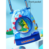 Kids Round Dinosaur, waterproof Swimming Bag/Beach Bag