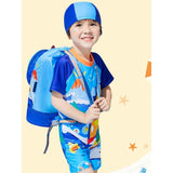 Kids Round Dinosaur, waterproof Swimming Bag/Beach Bag