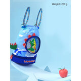 Kids Round Dinosaur, waterproof Swimming Bag/Beach Bag