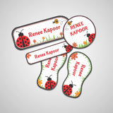 Mini Label Pack - Ladybird