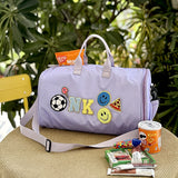Motif Travel Duffel Bag - Lavender