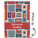 Personalised Notepad Kids - London Life