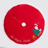 Peek-a-boo Santa Tree Skirt
